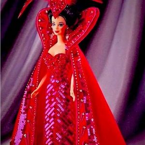 NIB 1994 Queen of Hearts Bob Mackie Barbie Doll, made for Mattel, #12046